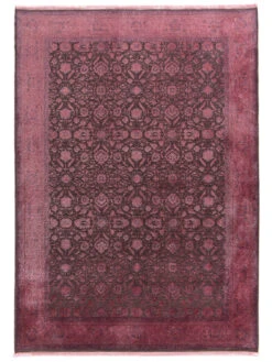 Vintage-Teppich, Pink-Blue 8 Vintage-Teppich, Pink-Blue -Teppiche Verkaufe Valdiva VintageTeppich Rosa PinkBlue 200x290 pla