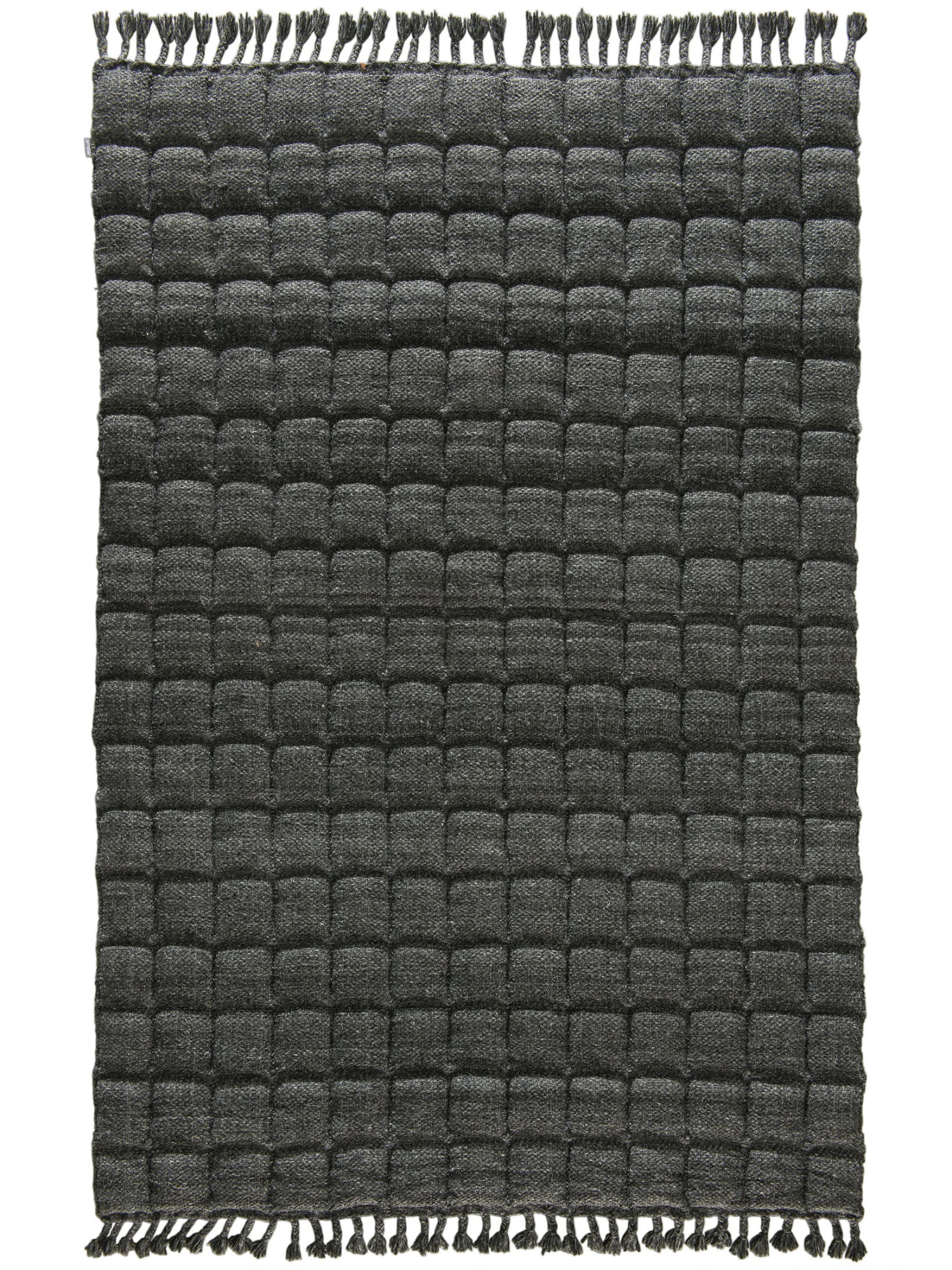 Flachgewebe-Teppich, Home Sweet Grey 4 Flachgewebe-Teppich, Home Sweet Grey - Image 2