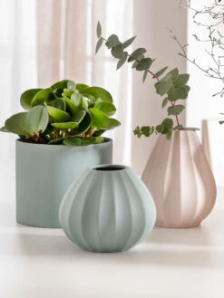 Pflanztopf, Peacock Green -Teppiche Verkaufe Vedras Pflanztopf Gruen PeacockGreen mil