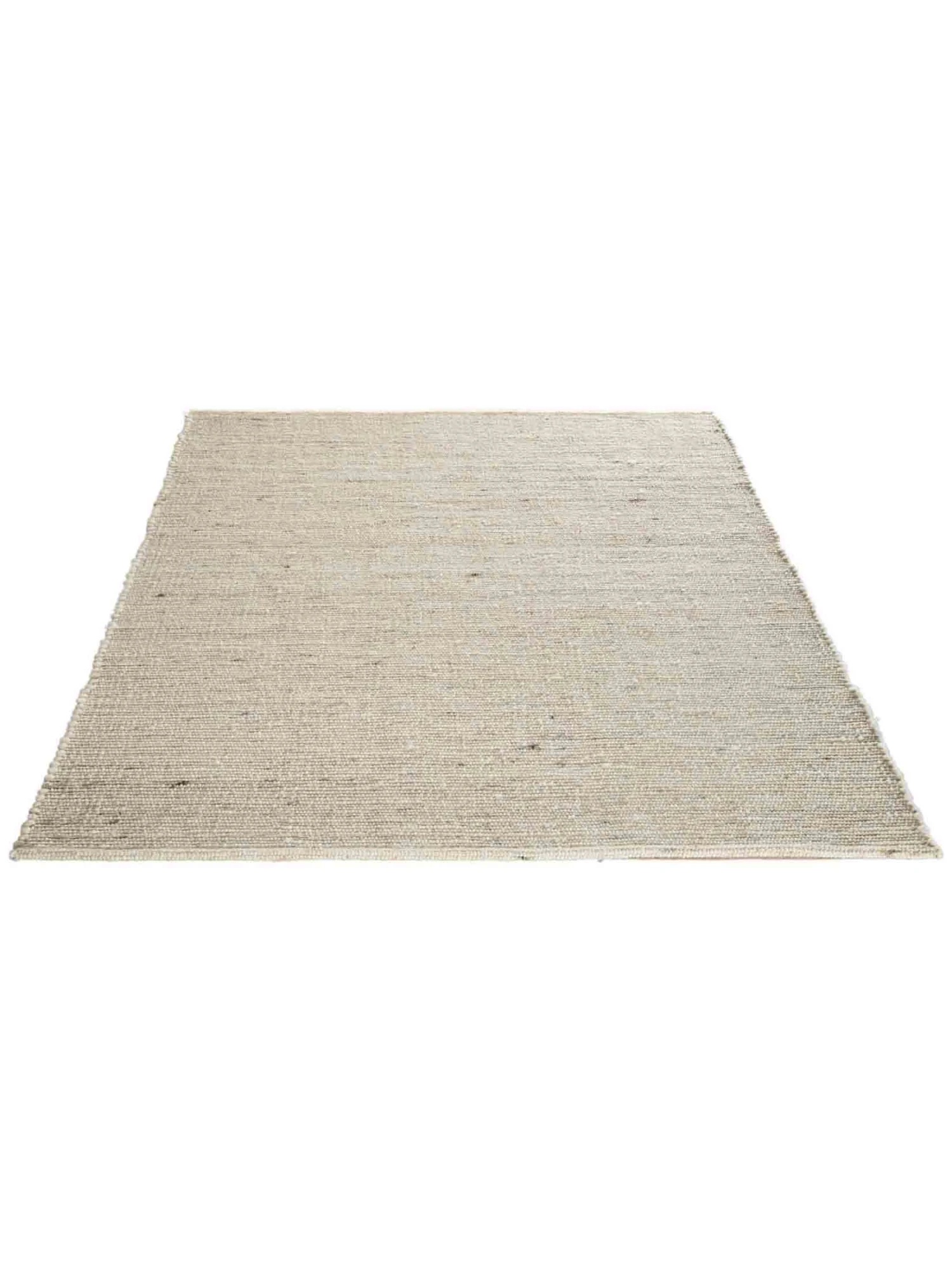 Woll-Teppich, Light Beige 5 Woll-Teppich, Light Beige - Image 3