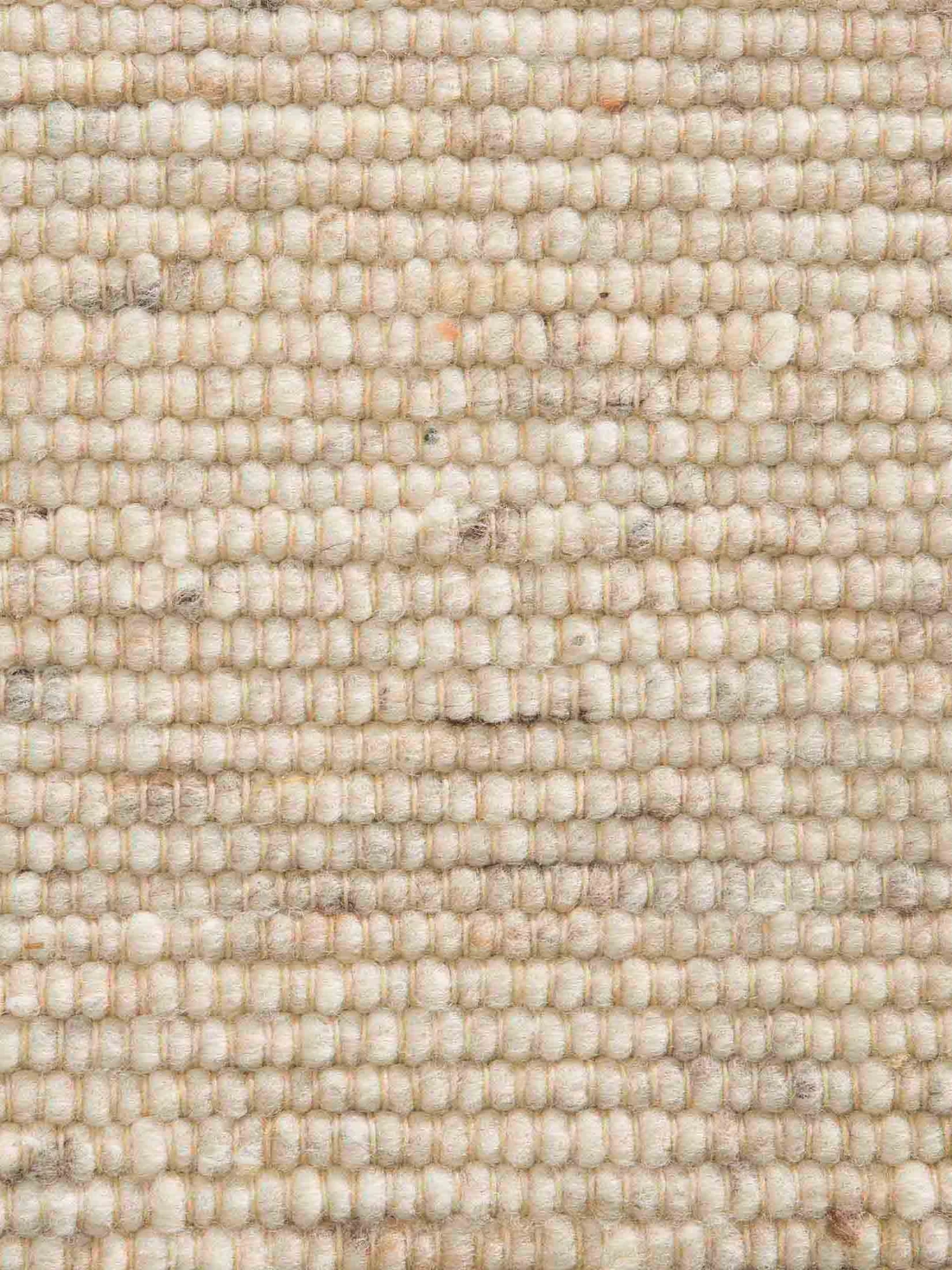 Woll-Teppich, Light Beige 6 Woll-Teppich, Light Beige - Image 4