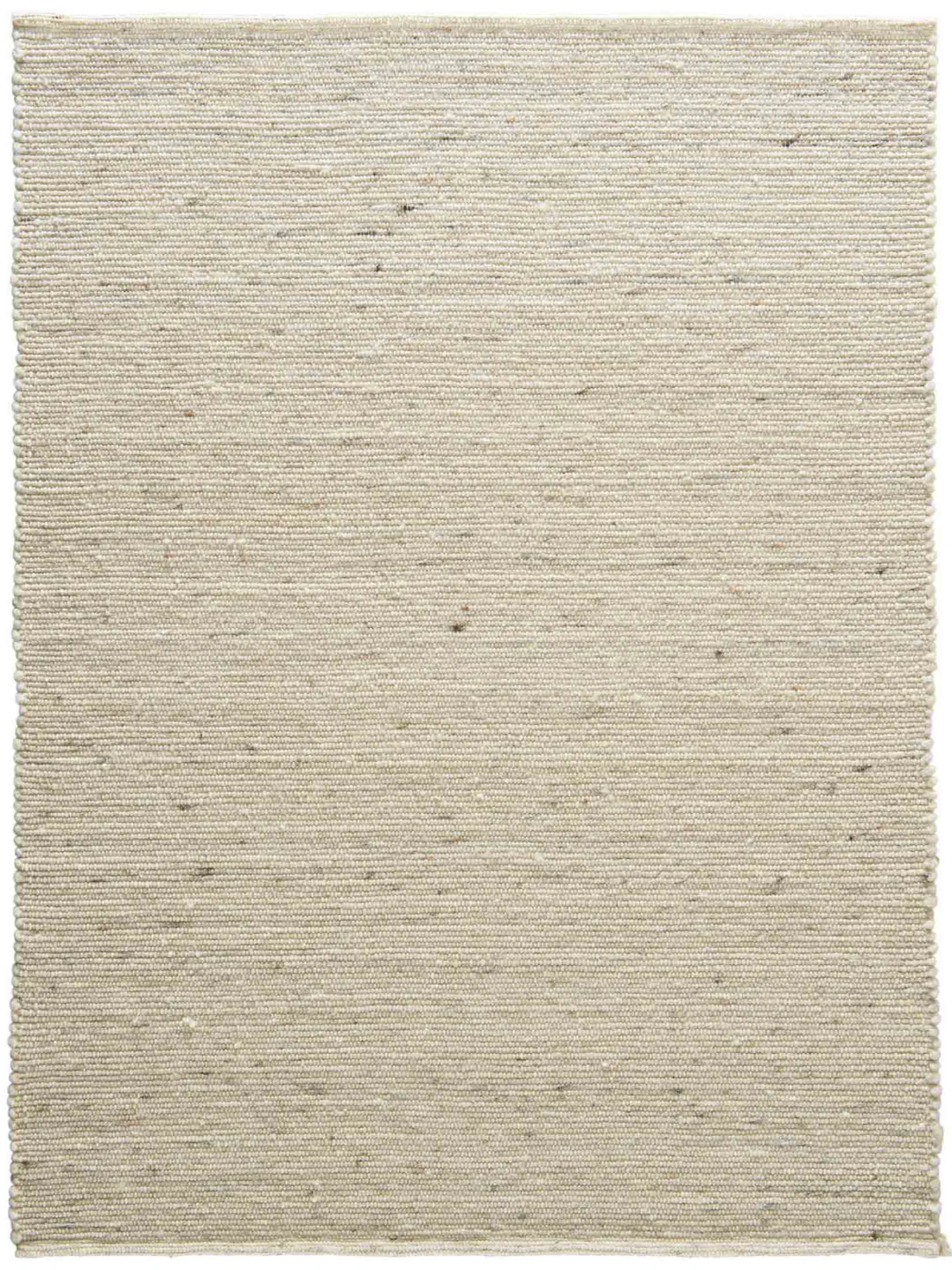 Woll-Teppich, Light Beige 4 Woll-Teppich, Light Beige - Image 2