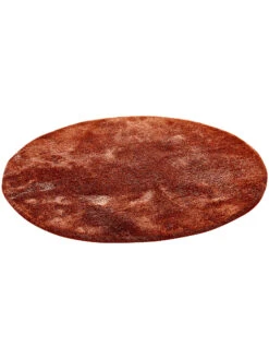 Hochflor-Teppich, Kupfer -Teppiche Verkaufe Vernissage Langflorteppich orange kupfer 200rund per