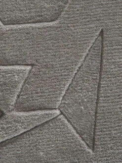 Moderner Teppich, Grey -Teppiche Verkaufe Villamar DesignerTeppich Grau Grey 200rund lup