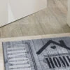Sauberlaufmatte, Home Sweet Grey -Teppiche Verkaufe VintageWood Sauberlaufmatte Grau HomeSweetGrey 66x100 mil