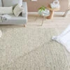 Woll-Teppich, Kiesel -Teppiche Verkaufe Walsertal HandwebTeppich Beige Kiesel 130x200 mil2