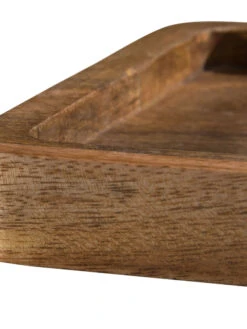 Deko-Tablett, Natural Wood -Teppiche Verkaufe Wanda DekoTablett Braun NaturalWood 17x27 lup