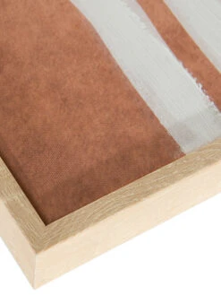 Leinwand Druck, Ocker -Teppiche Verkaufe Wesala Druckgerahmt Terracotta Ocker 30x40 lup2